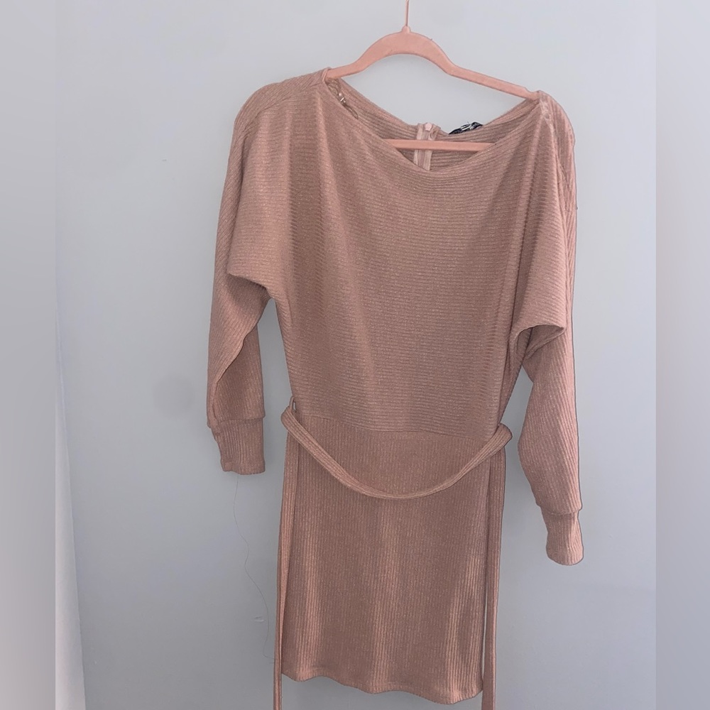 Blush Fashion Nova mini dress - small